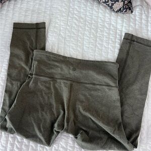 Lululemon Athletica Olive Green Leggings